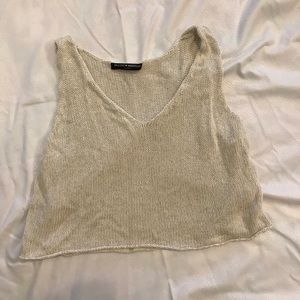 Pacsun Brandy Melville Stitched Crop Top